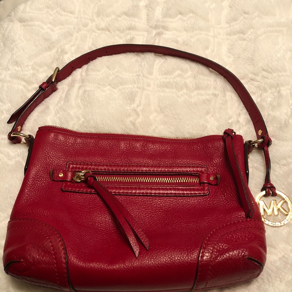 Michael Kors Red Leather purse